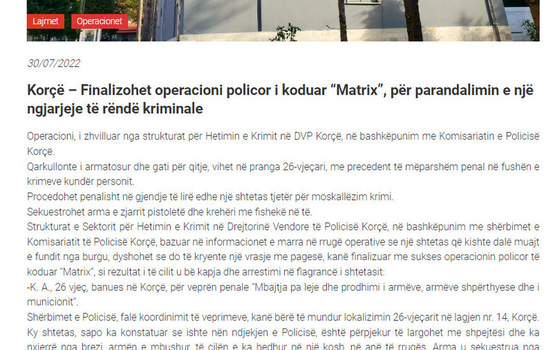 Albania-avmp/15-korce