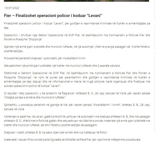 Albania-avmp/26-fierasp