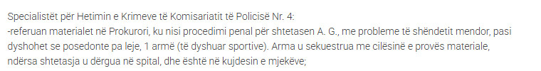 Albania-avmp/ASP-report