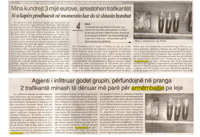 Albania-avmp/aarestohen-trafikantet-17.03