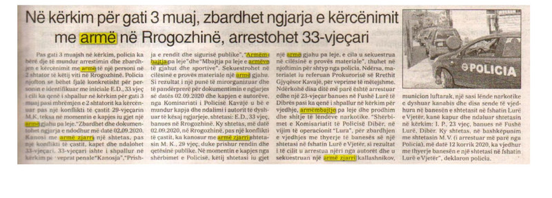 Albania-avmp/arrestohet-33-vjecari