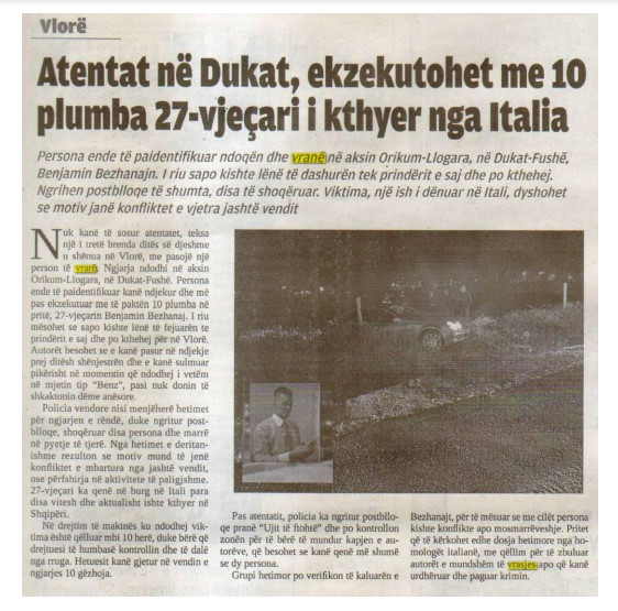 Albania-avmp/atentat-ne-dukat