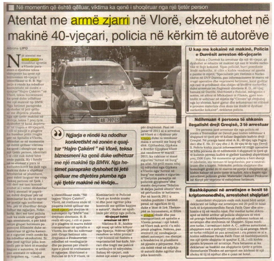 Albania-avmp/atentat-ne-makine-ne-vlore