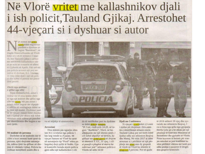Albania-avmp/atentat-ne-vlore
