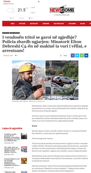 Albania-avmp/bulqize-28-gusht