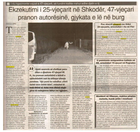 Albania-avmp/ekzekutimi-i-25-vjecarit-ne-shkoder