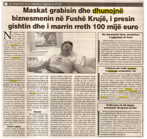 Albania-avmp/fushe-kruje-25-tetor