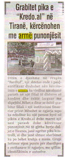 Albania-avmp/grabitet-pika-e-kredo.al