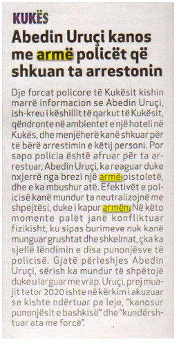 Albania-avmp/kukes-15.01