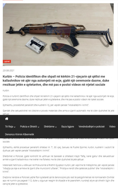 Albania-avmp/kurbin-23-gusht