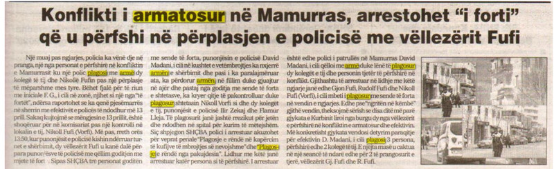 Albania-avmp/mamurras-shtese