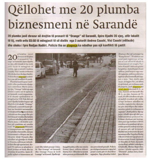 Albania-avmp/qellohet-me-20-plumba-biznesmeni-ne-sarande