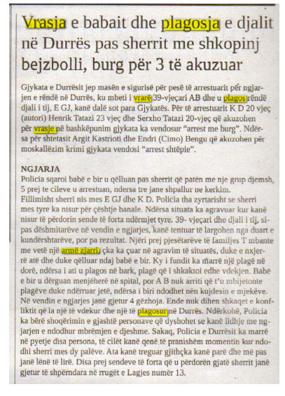 Albania-avmp/raport-shtese-durres