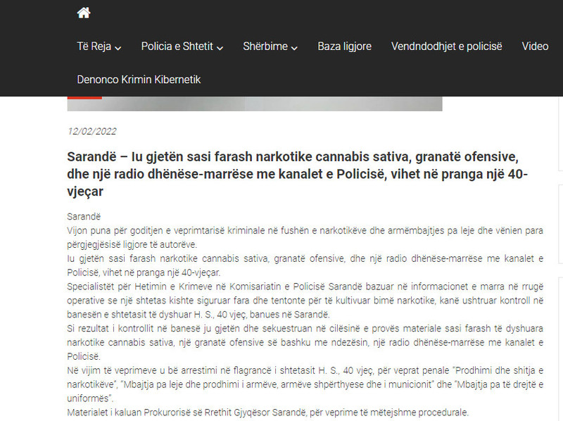 Albania-avmp/sarande-12.02