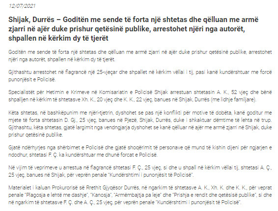 Albania-avmp/shijak-12.7