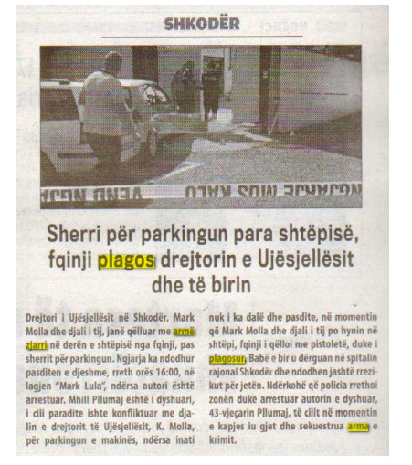 Albania-avmp/shkoder-public-dispute