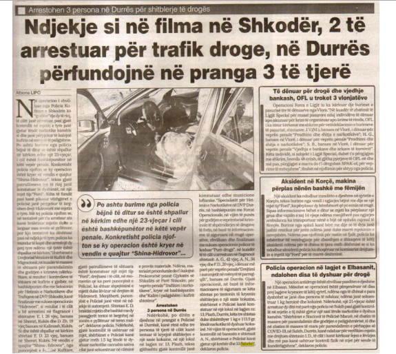 Albania-avmp/trafik-droge-ne-shkoder-e-durres