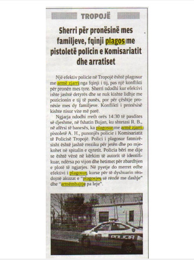 Albania-avmp/tropojec--public-dispute