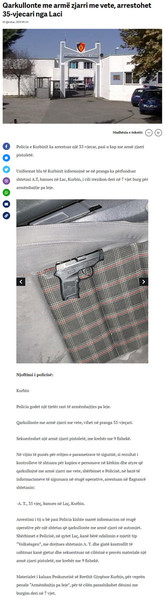Albania-avmp/weapon-seizure-lac