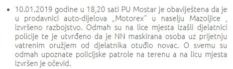 Bosnia-and-Herzegovina-avmp/10-Jan-2019-Mostar