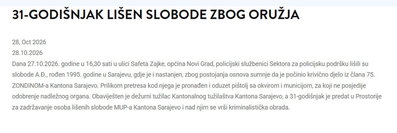 Bosnia-and-Herzegovina-avmp/31-godisnjak-lisen-slobode-zbog-oruzja