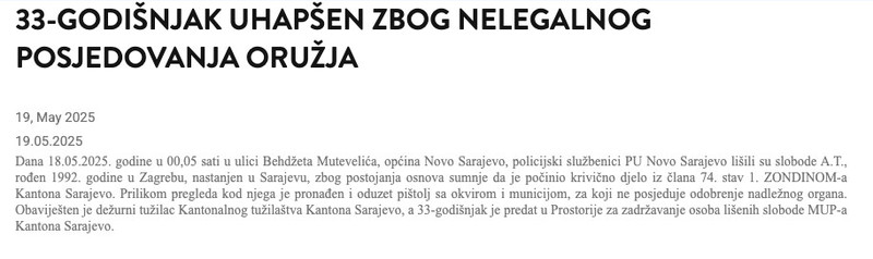 Bosnia-and-Herzegovina-avmp/33-godisnjak-uhapsen-zbog-nelegalnog-posjedovanja-oruzja-_-Min