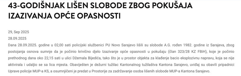 Bosnia-and-Herzegovina-avmp/43-godisnjak-lisen-slobode-zbog-pokusaja-izazivanja-opce-opasn