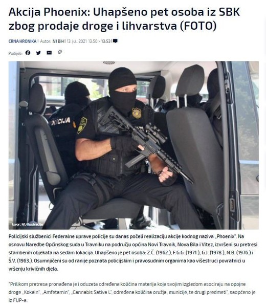 Bosnia-and-Herzegovina-avmp/Akcija-Phoenix_-Uhapseno-pet-osoba-iz-SBK-zbog-prodaje-droge-i_1