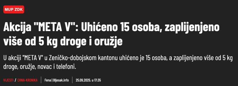 Bosnia-and-Herzegovina-avmp/Akcija-_META-V__-Uhiceno-15-osoba-zaplijenjeno-vise-od-5-kg-dr