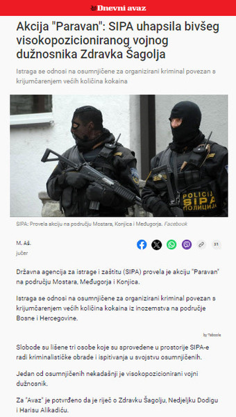 Bosnia-and-Herzegovina-avmp/Akcija-_Paravan__-SIPA-uhapsila-bivseg-visokopozicioniranog-vo