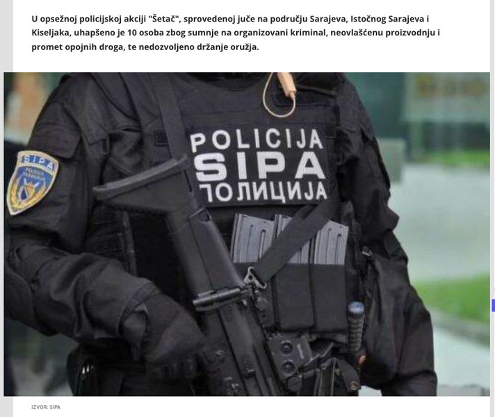 Bosnia-and-Herzegovina-avmp/Akcija-_Setac__-Pripadnici-Sipe-uhapsili-deset-osoba-_-Info-_-
