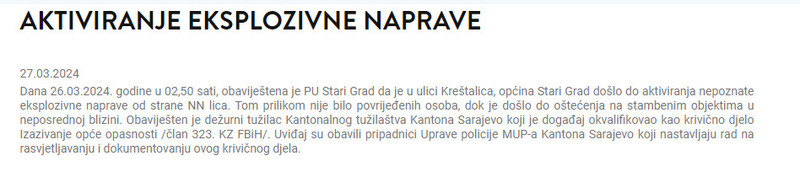 Bosnia-and-Herzegovina-avmp/Aktiviranje-eksplozivne-naprave-_-Ministarstvo-unutrasnjih-pos
