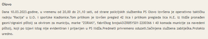 Bosnia-and-Herzegovina-avmp/Aktivnosti-policije