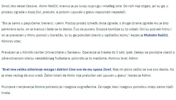Bosnia-and-Herzegovina-avmp/Almir-Rascic-nakon-operacije-u-komi---policija-traga-za-napada_1