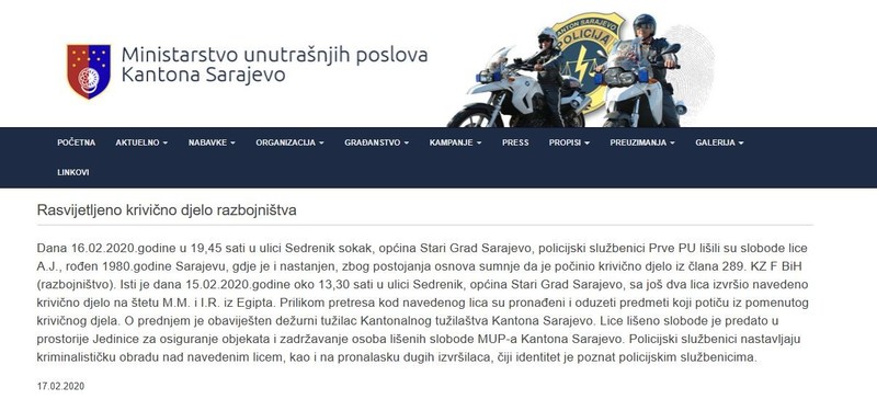 Bosnia-and-Herzegovina-avmp/Armed-robbery