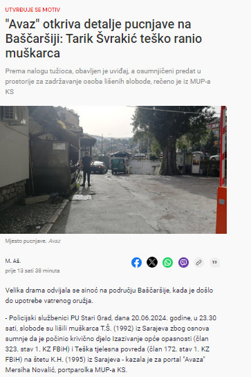 Bosnia-and-Herzegovina-avmp/Avaz-otkriva-detalje-pucnjave-na-Bascarsiji