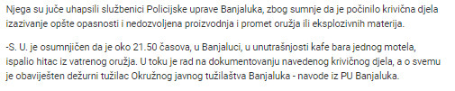 Bosnia-and-Herzegovina-avmp/Banjalucanin-uhapsen-zbog-pucnjave-u-kafe-baru-motela---Glas-_1