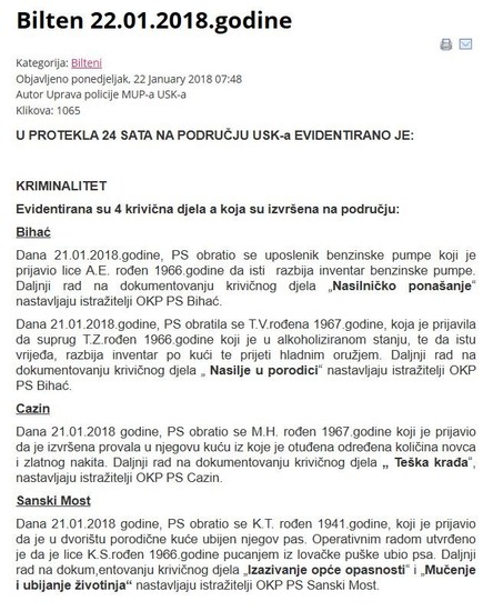 Bosnia-and-Herzegovina-avmp/Bilten-22.01.2018.god.