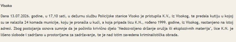 Bosnia-and-Herzegovina-avmp/Bilten-za-13.07.2026.-godine