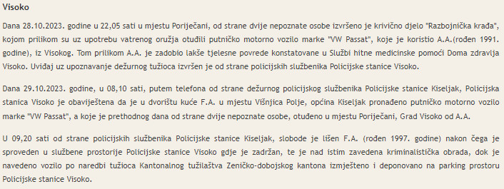 Bosnia-and-Herzegovina-avmp/Bilten-za-29.10.2023-godine