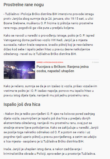 Bosnia-and-Herzegovina-avmp/Brcko-pucnjava
