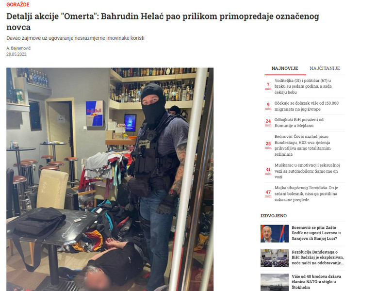 Bosnia-and-Herzegovina-avmp/Detalji-akcije-_Omerta__-Bahrudin-Helac-pao-prilikom-primopred_1