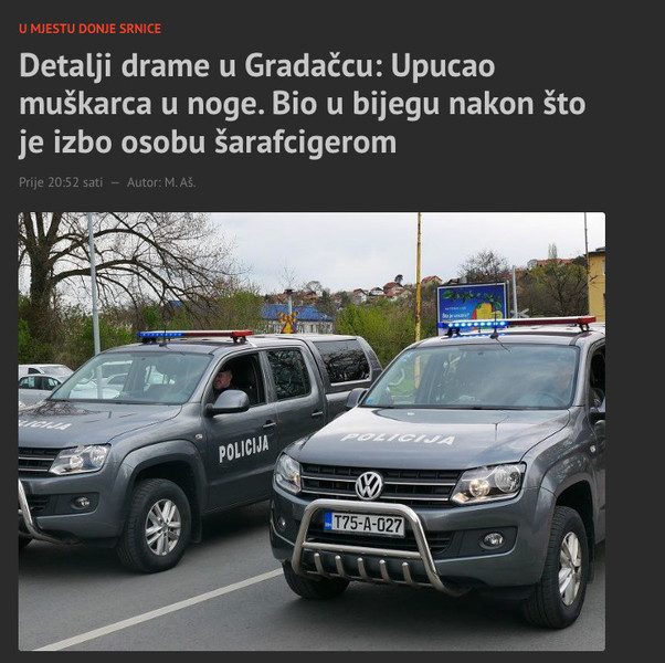 Bosnia-and-Herzegovina-avmp/Detalji-drame-u-Gradaccu_-Upucao-muskarca-u-noge.-Bio-u-bijegu