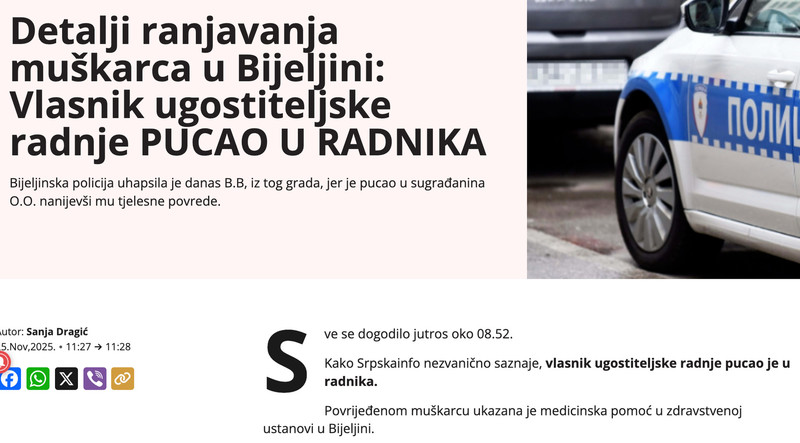 Bosnia-and-Herzegovina-avmp/Detalji-ranjavanja-muskarca-u-Bijeljini_-Vlasnik-ugostiteljske