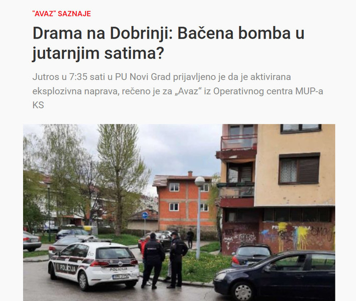 Bosnia-and-Herzegovina-avmp/Drama-na-Dobrinji-Bacena-bomba-u-jutarnjim-satima_1
