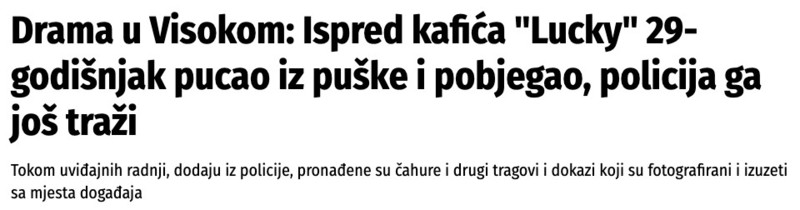 Bosnia-and-Herzegovina-avmp/Drama-u-Visokom_-Ispred-kafica-_Lucky_-29-godisnjak-pucao-iz-p