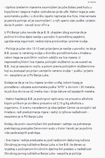 Bosnia-and-Herzegovina-avmp/Drama-u-bh.-gradu_-Muskarac-pijan-upao-u-dvoriste-uznemiravao-_1