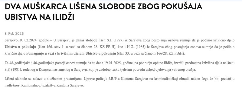 Bosnia-and-Herzegovina-avmp/Dva-muskarca-lisena-slobode-zbog-pokusaja-ubistva-na-Ilidzi-_-