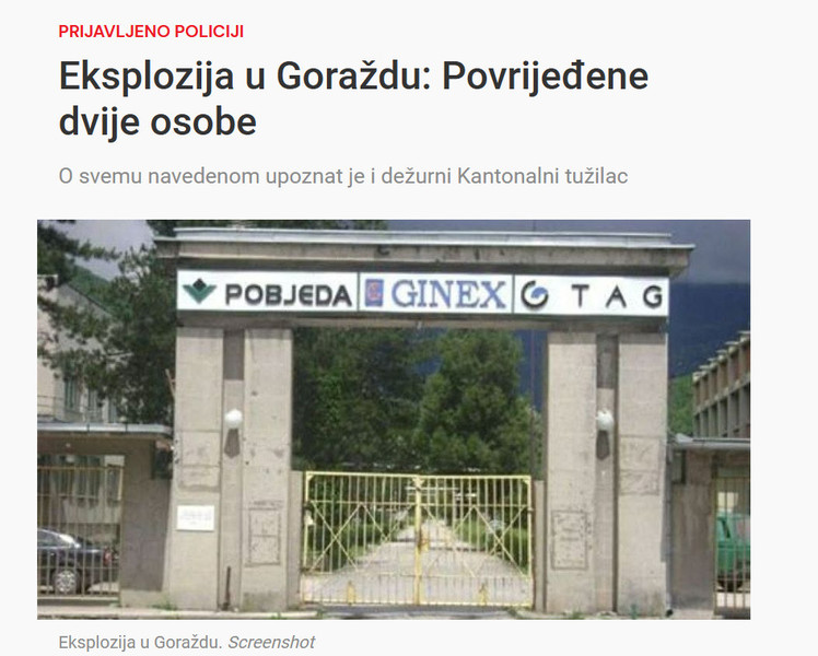 Bosnia-and-Herzegovina-avmp/Eksplozija-u-Gorazdu-Povrijedene-dvije-osobe_1