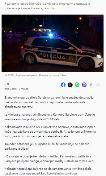 Bosnia-and-Herzegovina-avmp/Eksplozija